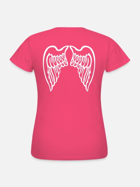 flügel - Frauen T-Shirt - Azalea