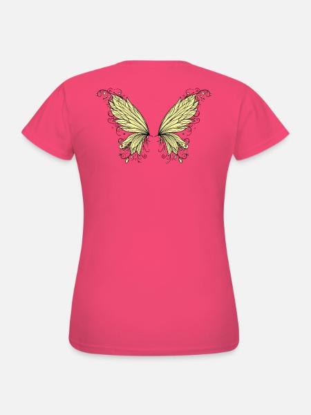 Flügel, zart - Frauen T-Shirt - Azalea