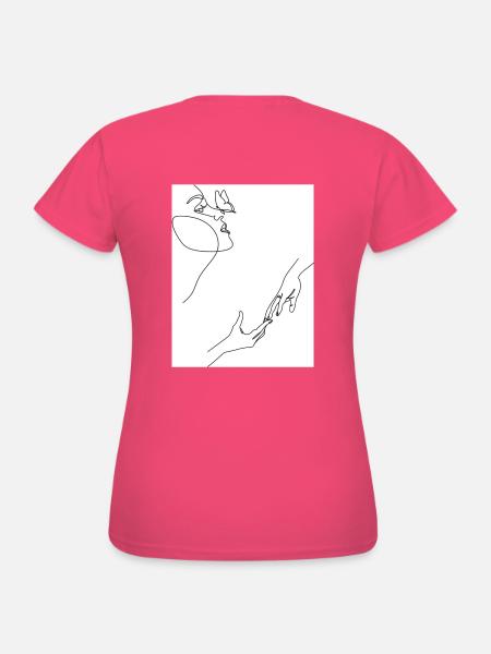 Lineart - Frauen T-Shirt - Azalea