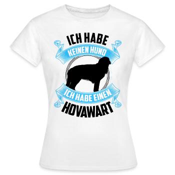 Hovawart ist kein Hund derber Bauernhund - Frauen T-Shirt - Weiß - Vorne - AI Model Female 172 dark (172cm)