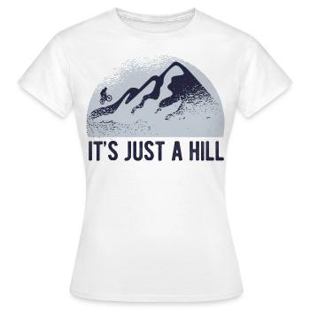 Mountainbike - Frauen T-Shirt - Weiß - Vorne - AI Model Female 172 dark (172cm)