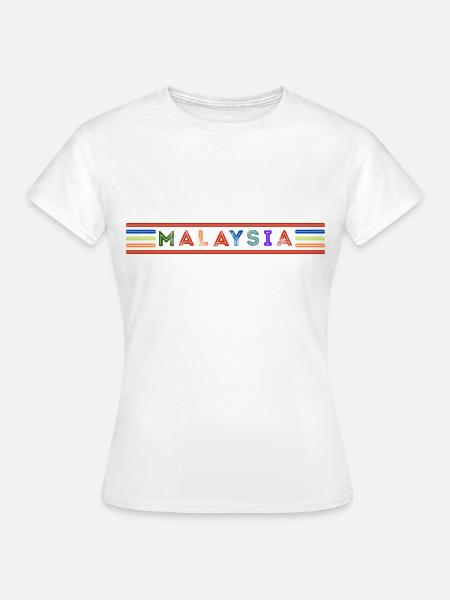 Malaysien - Frauen T-Shirt - Weiß