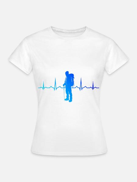 Bouldern Boulder Kletterer Climber Klettern - Frauen T-Shirt - Weiß
