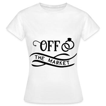 Hen Party JGA Wedding Gift - Women's T-Shirt - white - Front - AI Model Female 172 dark (172cm)