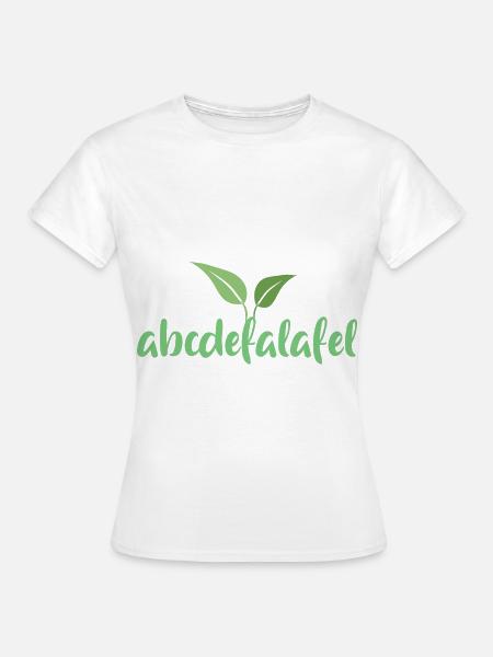 Vegan Veganer Tierschutz Vegetarier Vegetarisch - Frauen T-Shirt - Weiß