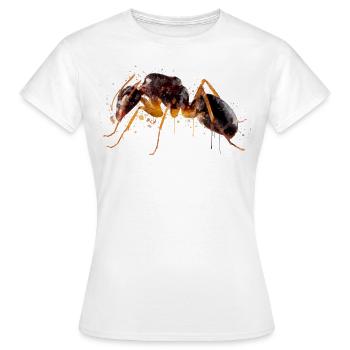 Ameise - Frauen T-Shirt - Weiß - Vorne - AI Model Female 172 dark (172cm)