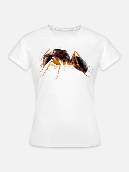 Ameise - Frauen T-Shirt - Weiß