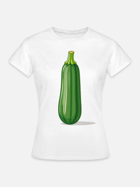 Zucchini - Frauen T-Shirt - Weiß