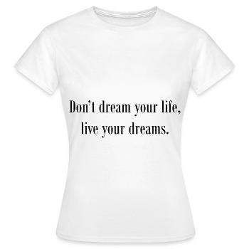 Proverbe - T-shirt Femme - blanc - Devant - AI Model Female 172 dark (172cm)