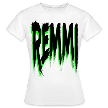 REMMI - T-shirt Femme - blanc - Devant - AI Model Female 172 dark (172cm)