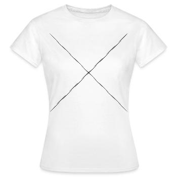 Symbole - T-shirt Femme - blanc - Devant - AI Model Female 172 dark (172cm)