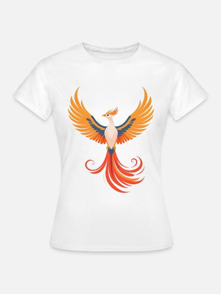 Phönix - Frauen T-Shirt - Weiß