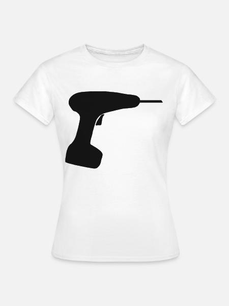 Werkzeug Schraubenschlüssel Werkzeuge Handwerker - Frauen T-Shirt - Weiß