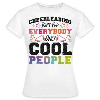 Cheer Cheerleading Cheerleading - T-shirt Femme - blanc - Devant - AI Model Female 172 dark (172cm)