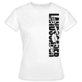 Landscaper Landscaping Landscape - Women's T-Shirt - white - Front - AI Model Female 172 dark (172cm)