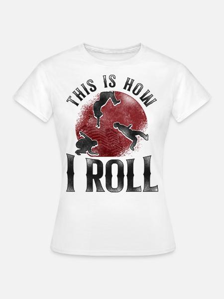 Parkour Free Running Traceur - Frauen T-Shirt - Weiß