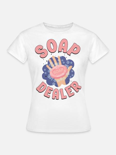 Soap Making Crafting Soap Dealer - Frauen T-Shirt - Weiß
