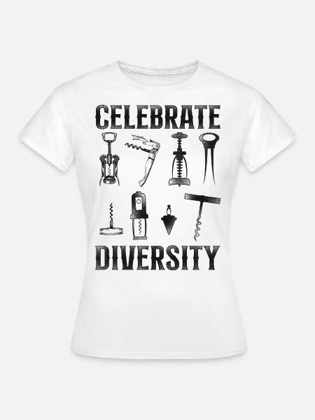 Sommelier Wine Drinking Tasting - Frauen T-Shirt - Weiß