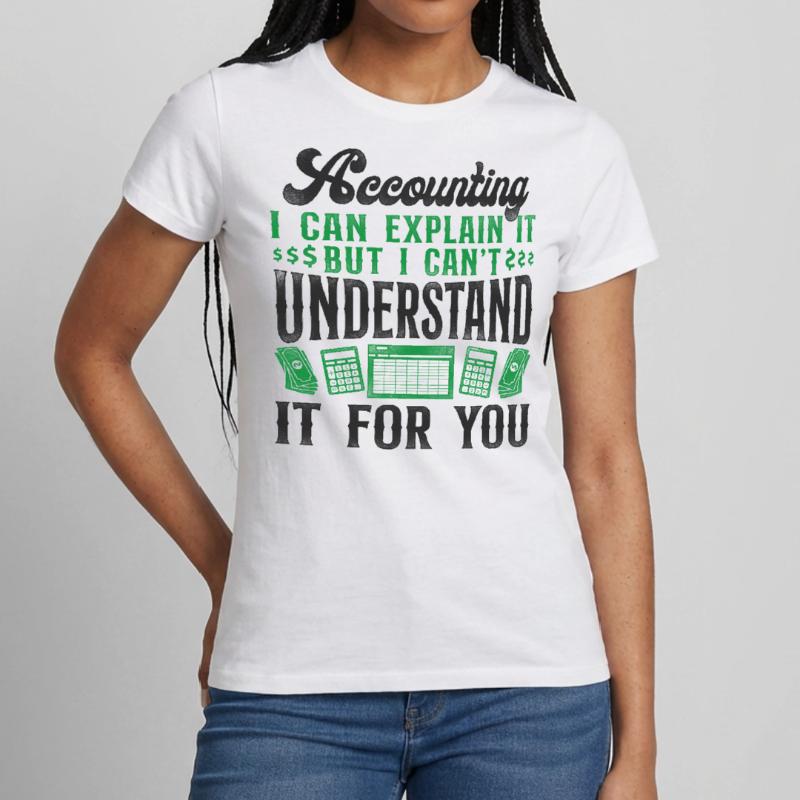 Comptable Comptable Comptable Comptabilité T-shirt Femme