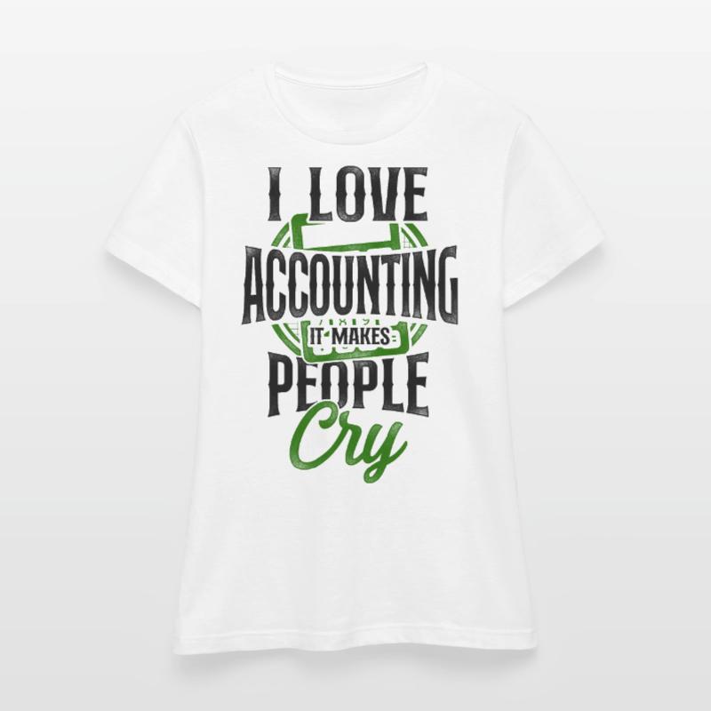 Comptable Comptable Comptable Comptabilité T-shirt Femme