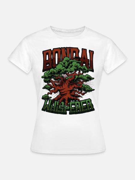 Bonsai-flüsterer, Bonsai-baum. - Frauen T-Shirt - Weiß