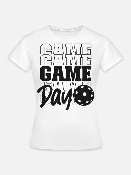 Pickleball Game Day - Frauen T-Shirt - Weiß
