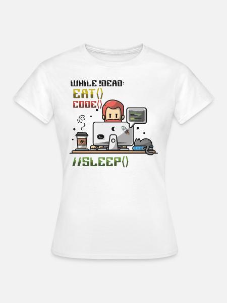 Programmierer,Computerprogrammierer,Witz - Frauen T-Shirt - Weiß