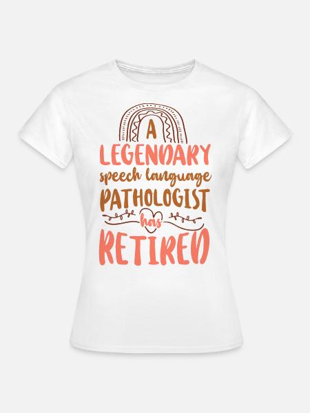 Speech Therapist Therapy Assistant - Frauen T-Shirt - Weiß