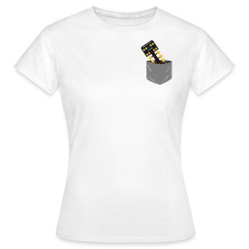 Piste de course de voitures de course de dragster - T-shirt Femme - blanc - Devant - AI Model Female 172 dark (172cm)