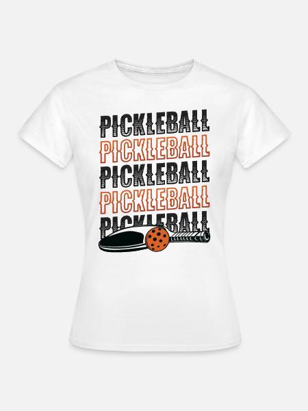 Pickleball-Liebhaber - Frauen T-Shirt - Weiß