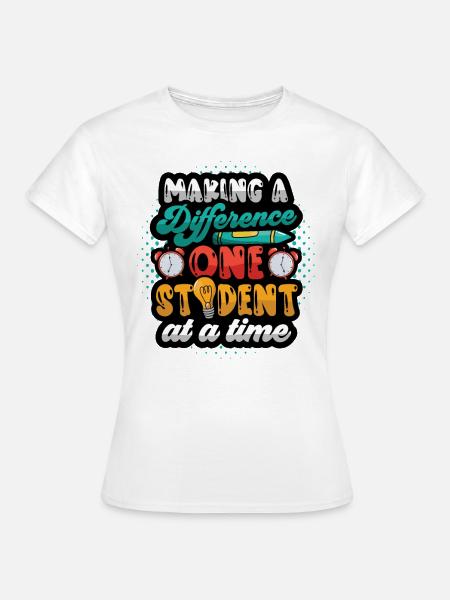 Einen Unterschied Machen - Frauen T-Shirt - Weiß