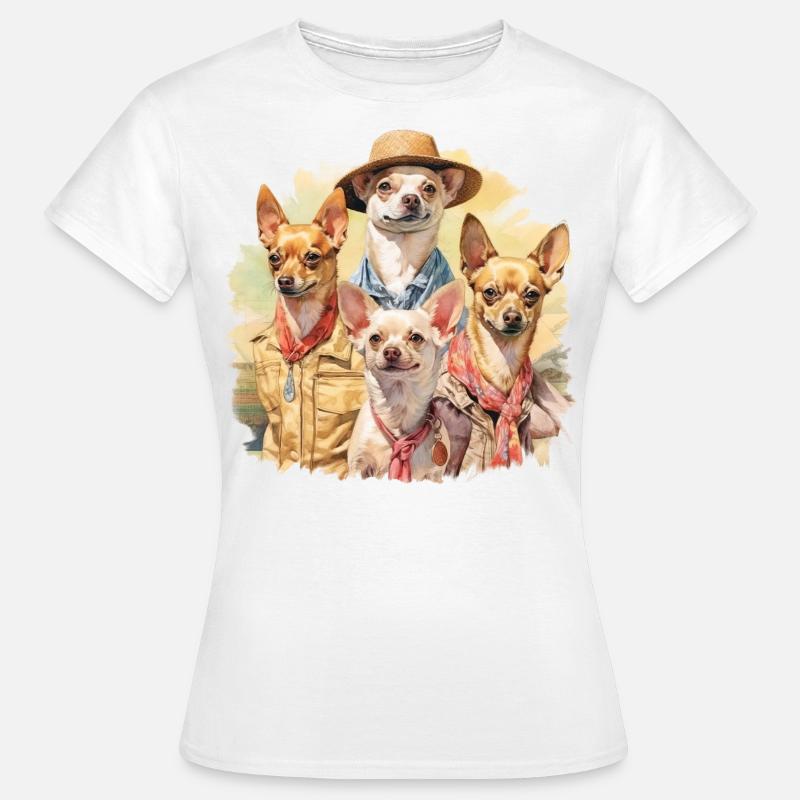 Drôles de chiens - T-shirt Femme - blanc