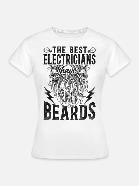 Beard Lover Bearded Man - Frauen T-Shirt - Weiß