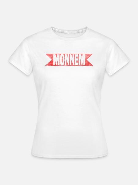 Monnem - Frauen T-Shirt - Weiß