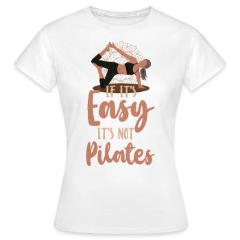Pilates Instructor Teacher If It's - Frauen T-Shirt - Weiß - Vorne - AI Model Female 172 dark (172cm)