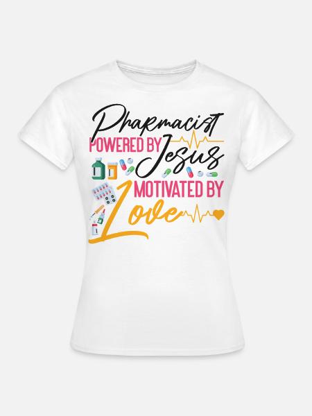 Pharmacy Tech Technician - Frauen T-Shirt - Weiß