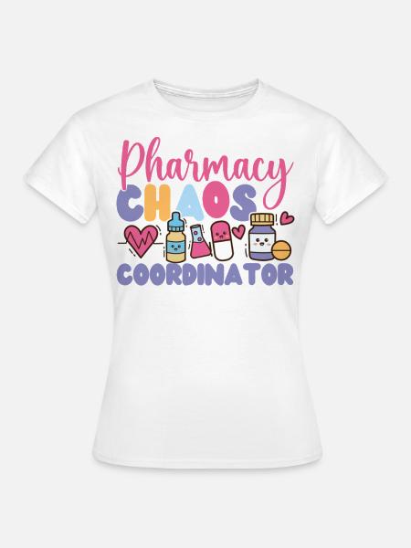 Pharmacy Tech Technician - Frauen T-Shirt - Weiß