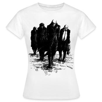 Business men - T-shirt Femme - blanc - Devant - AI Model Female 172 dark (172cm)