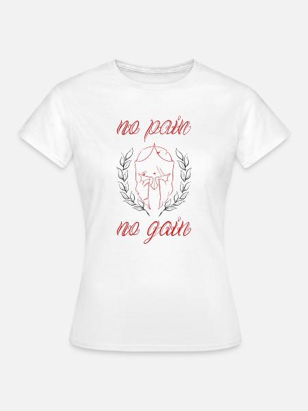 Ohne Fleiß kein Preis - Frauen T-Shirt - Weiß