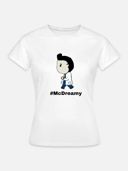 Greys Anatomy - #McDreamy - Frauen T-Shirt - Weiß