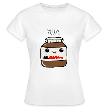 Couple - Youre my - T-shirt Femme - blanc - Devant - AI Model Female 172 dark (172cm)