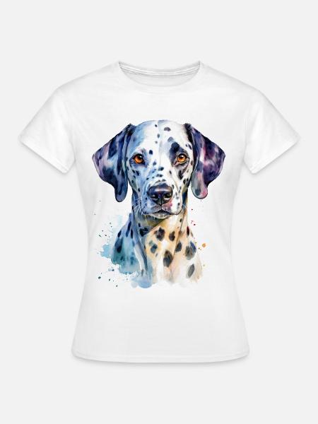 Dalmatiner - Frauen T-Shirt - Weiß