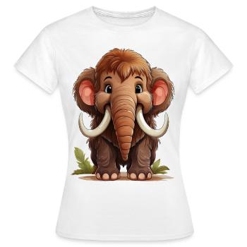 Mammut - Frauen T-Shirt - Weiß - Vorne - AI Model Female 172 dark (172cm)