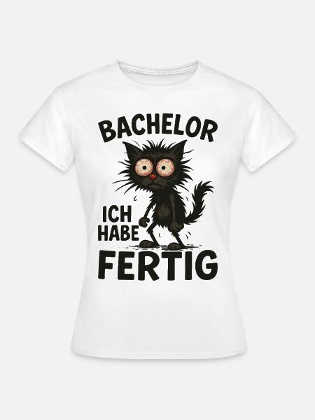 Bachelor Abschluss Absolvent BWL Student Studium - Frauen T-Shirt - Weiß
