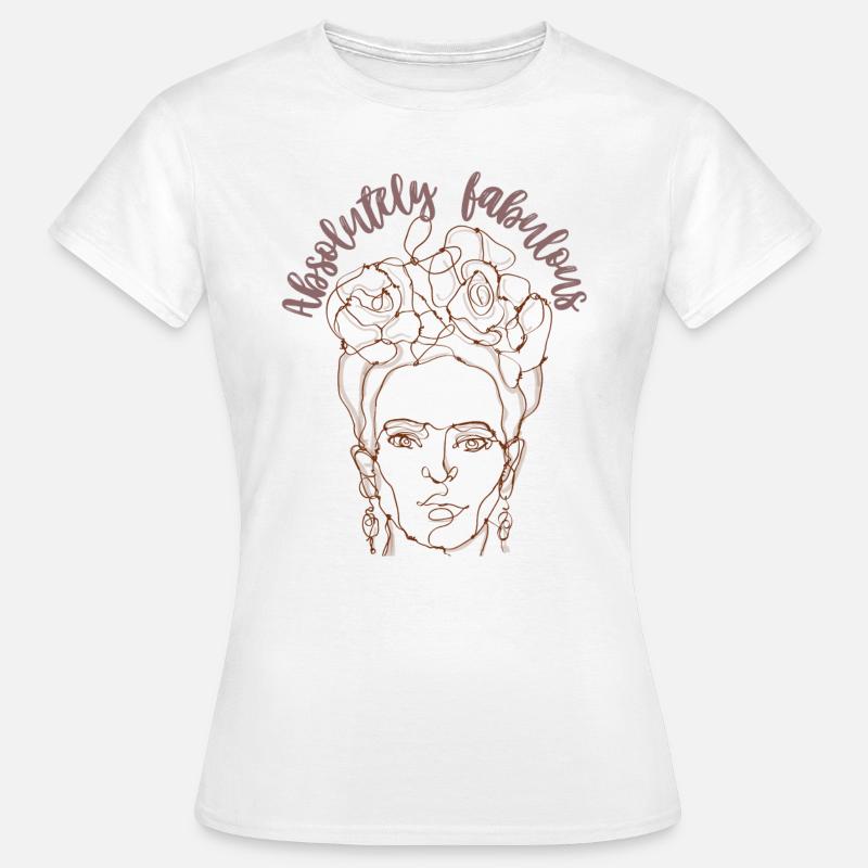 absolument fabuleux frieda absolument fabuleux - T-shirt Femme - blanc