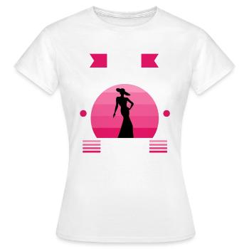 Divorce Diva - Frauen T-Shirt - Weiß - Vorne - AI Model Female 172 dark (172cm)