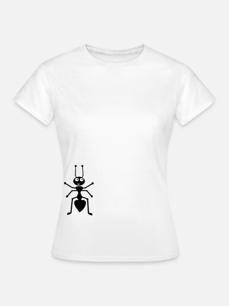 Ameise - Frauen T-Shirt - Weiß