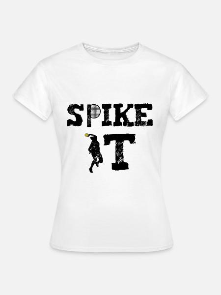 Spikeball Design - Frauen T-Shirt - Weiß