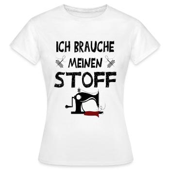 Schneider Lustig - Frauen T-Shirt - Weiß - Vorne - AI Model Female 172 dark (172cm)