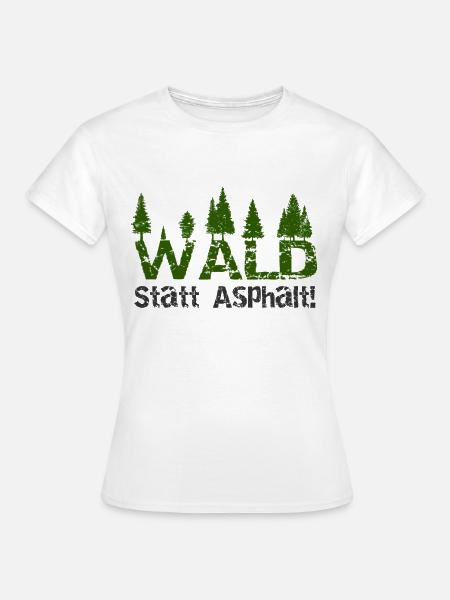 Umweltschutz - Frauen T-Shirt - Weiß